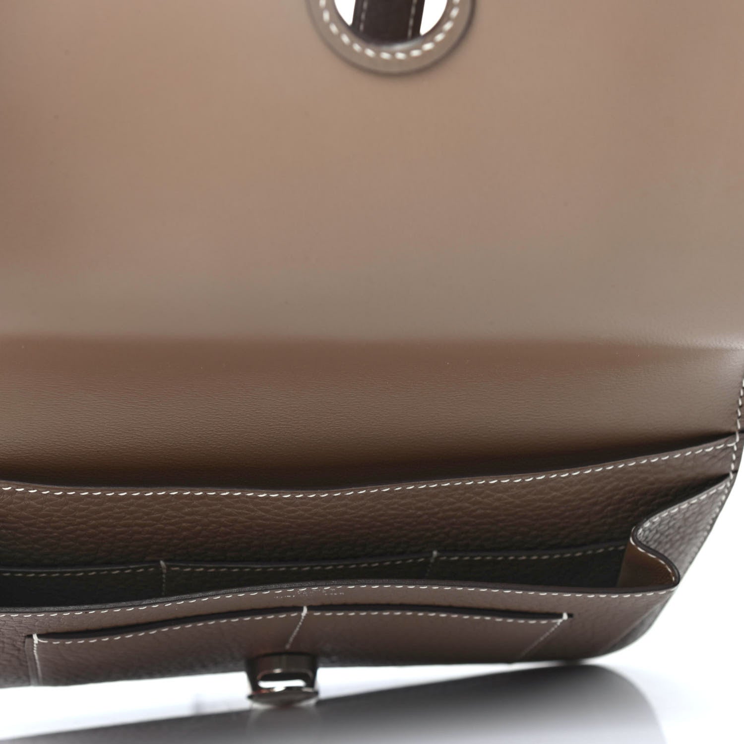 Hermes Togo Dogon Duo Wallet Etoupe 5 of 5