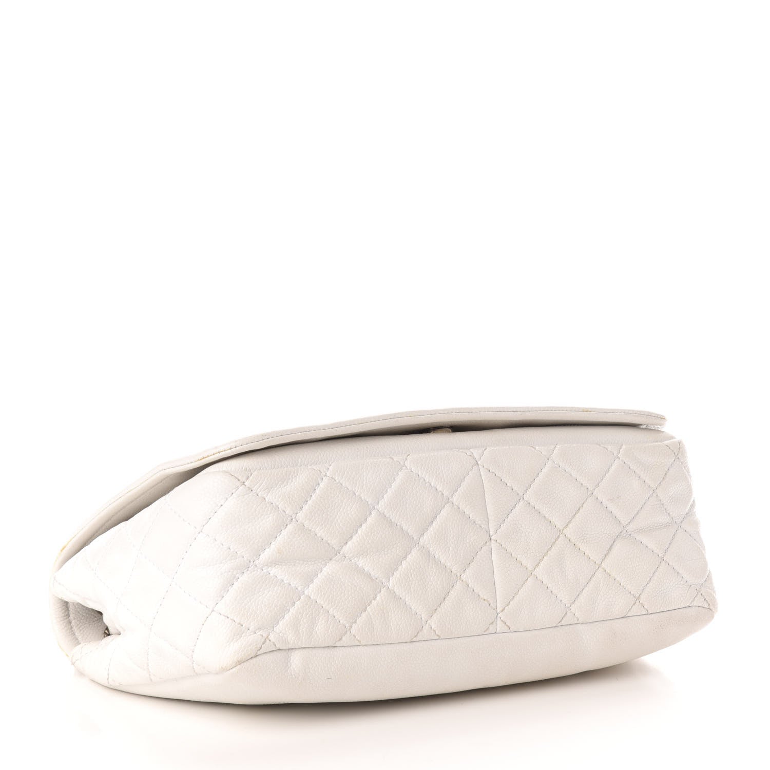 Chanel Caviar Large Timeless CC Flap White 4 of 11