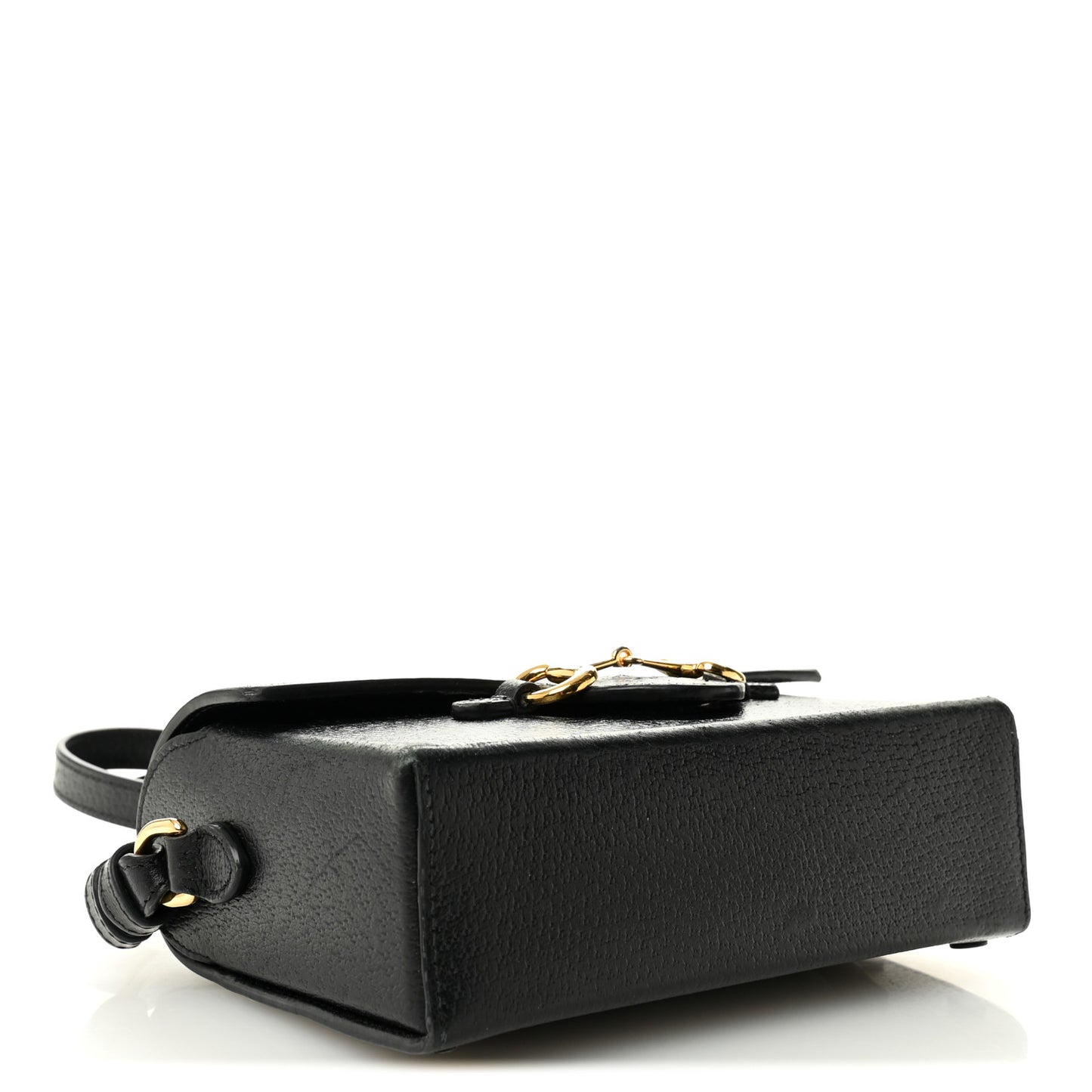 Calfskin Horsebit 1955 Shoulder Bag Black