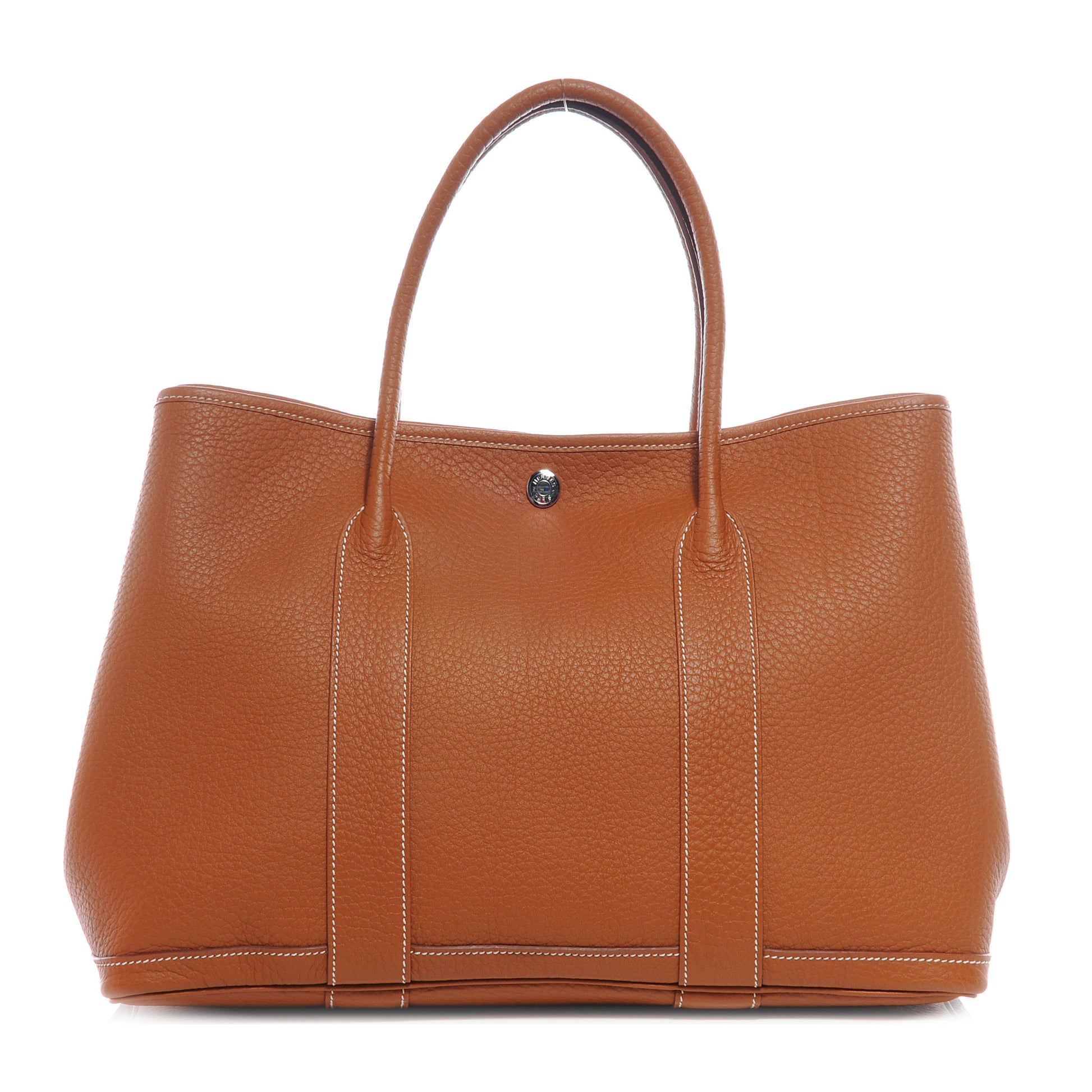 Hermes Vache Fjord Garden Party Tote 36 MM Gold 1 of 8