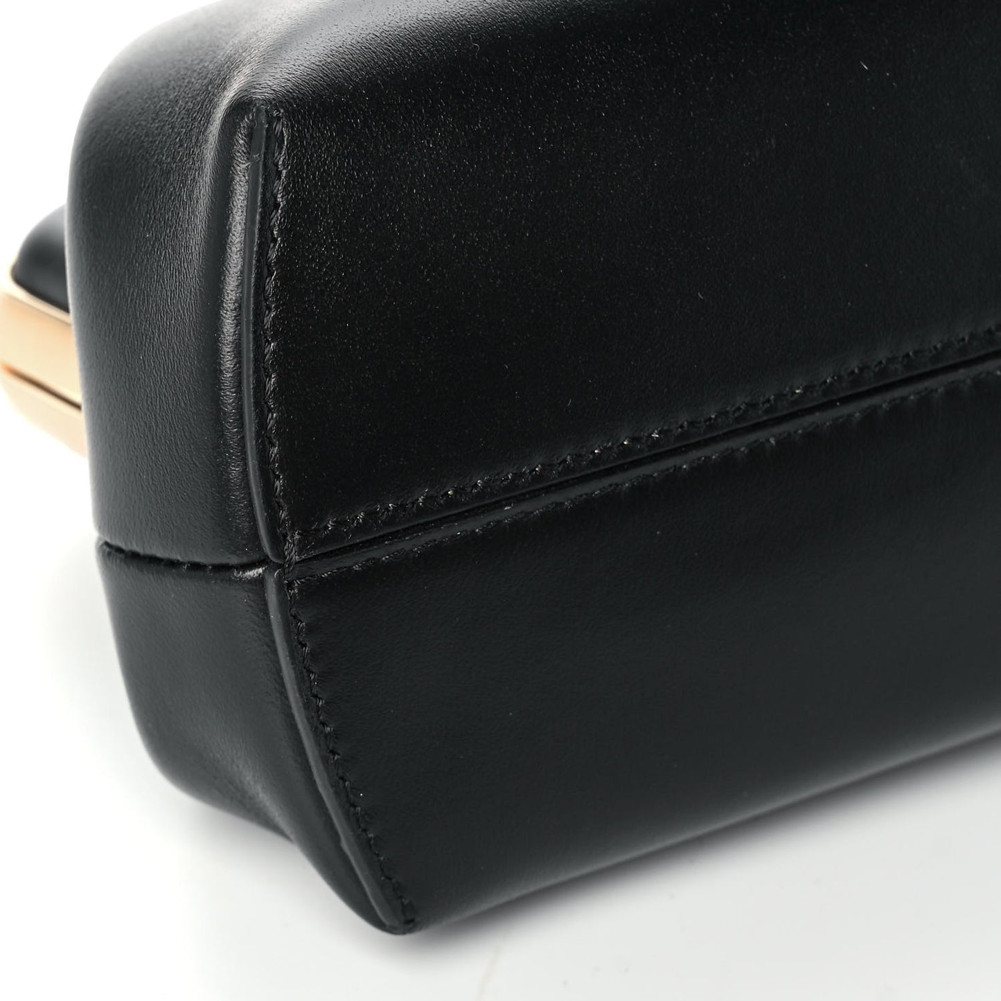 Shiny Nappa Small Fendi First Black