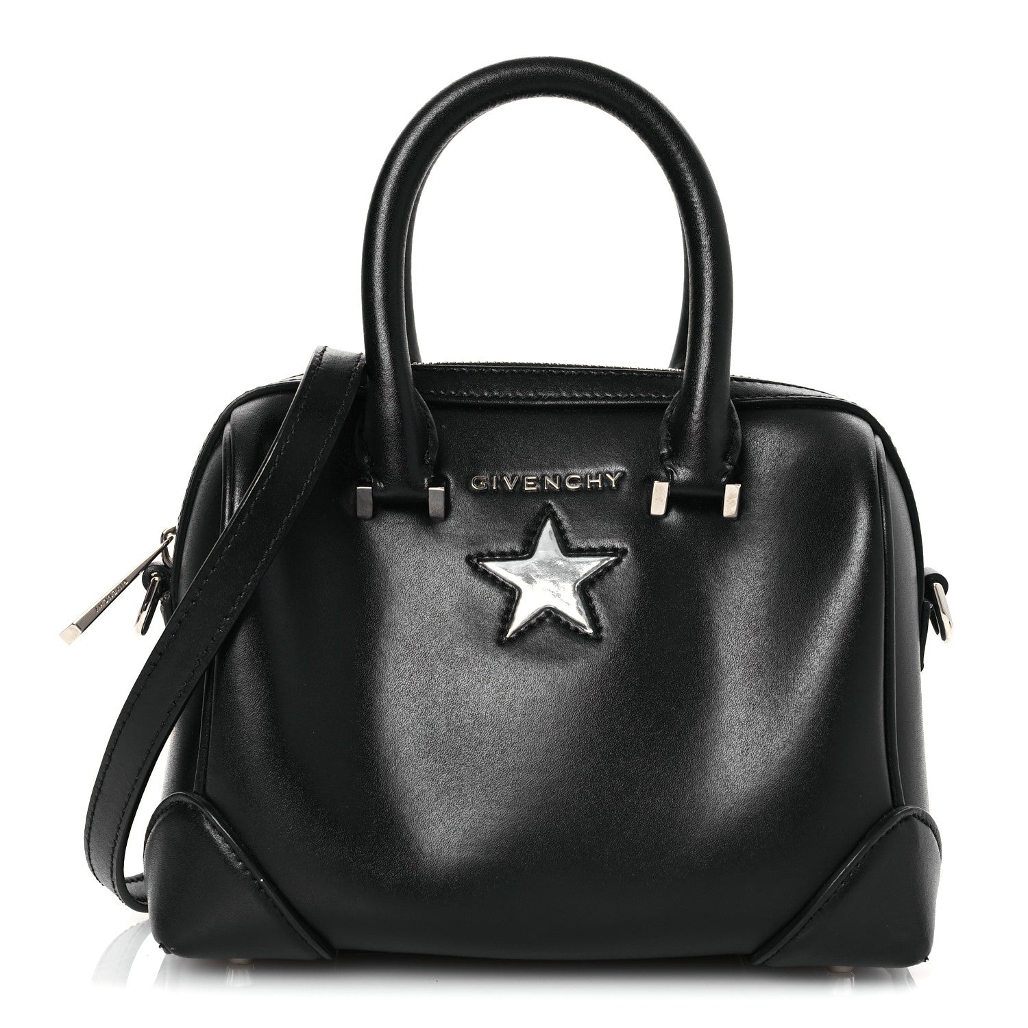 Givenchy Calfskin Star Micro Lucrezia Black Silver 8 of 10