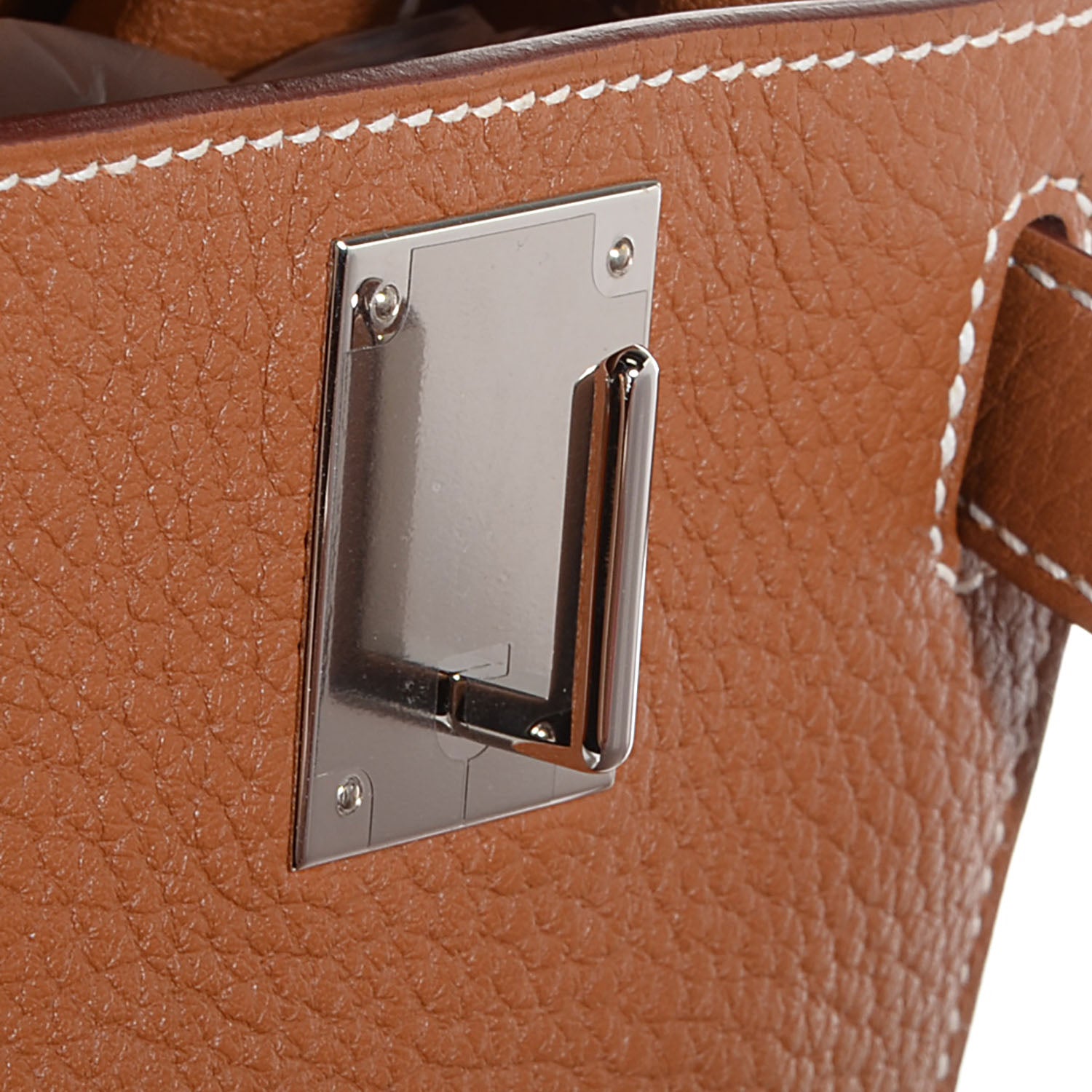 Hermes Taurillon Clemence Jypsiere 28 Gold 18 of 23