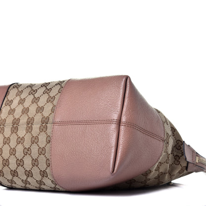 Gucci Monogram Medium Bree Shoulder Bag Dark Cipria 9 of 10