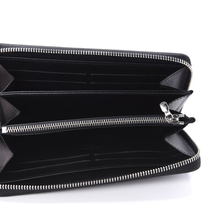 Louis Vuitton Epi Zippy Wallet Black 5 of 9