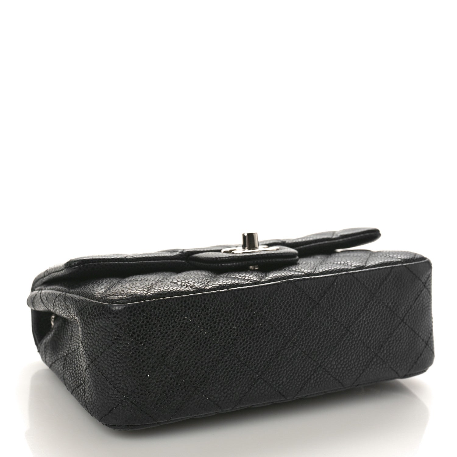 Chanel Caviar Quilted Mini Rectangular Flap Black 4 of 12