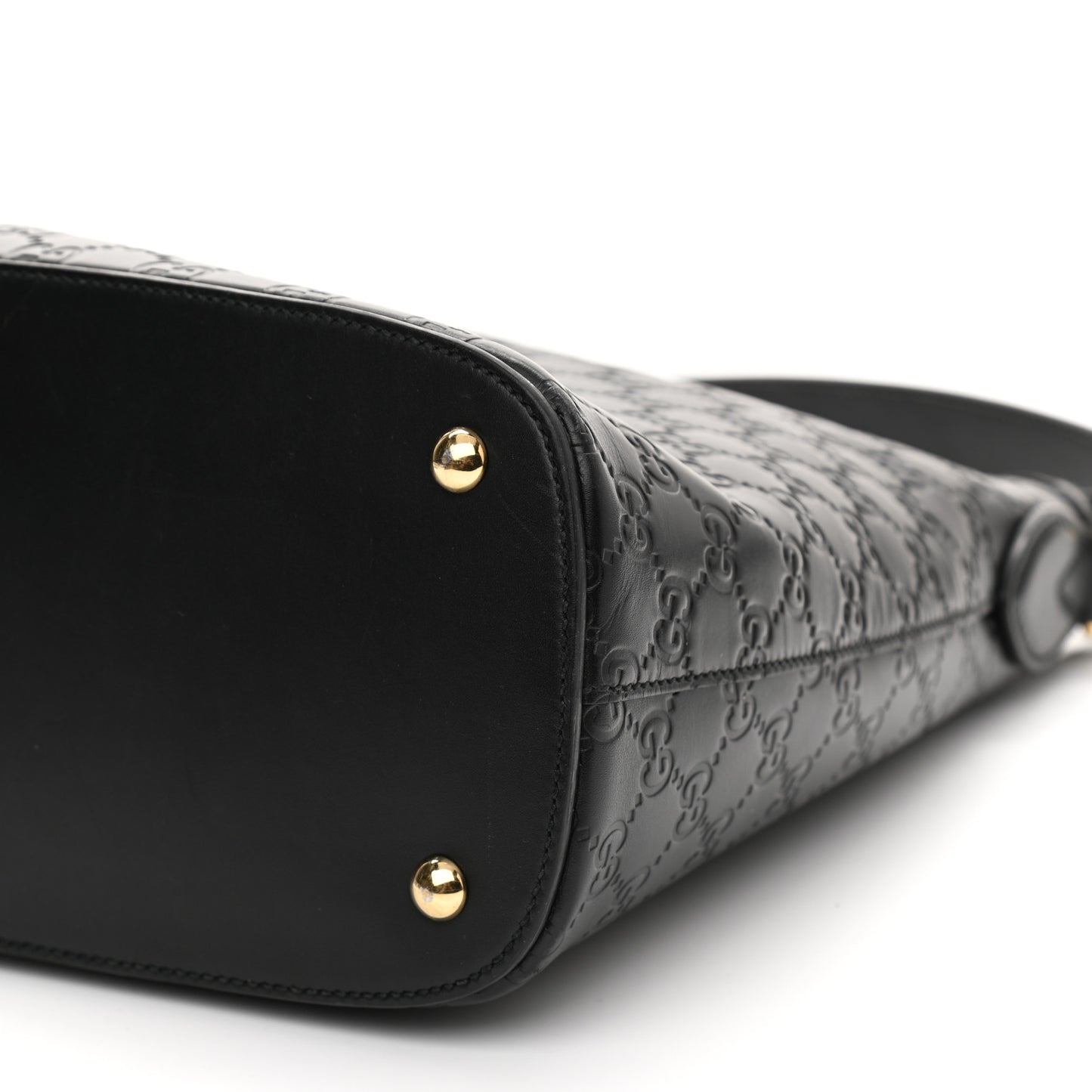 Guccissima Linea A Hobo Black