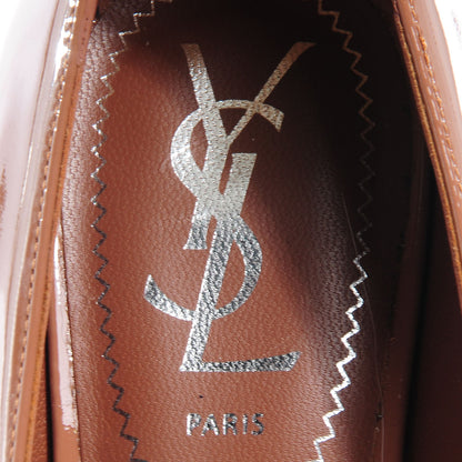 Saint Laurent Patent Tribtoo 80 Platform Pump Soft Nude 37 9 of 9