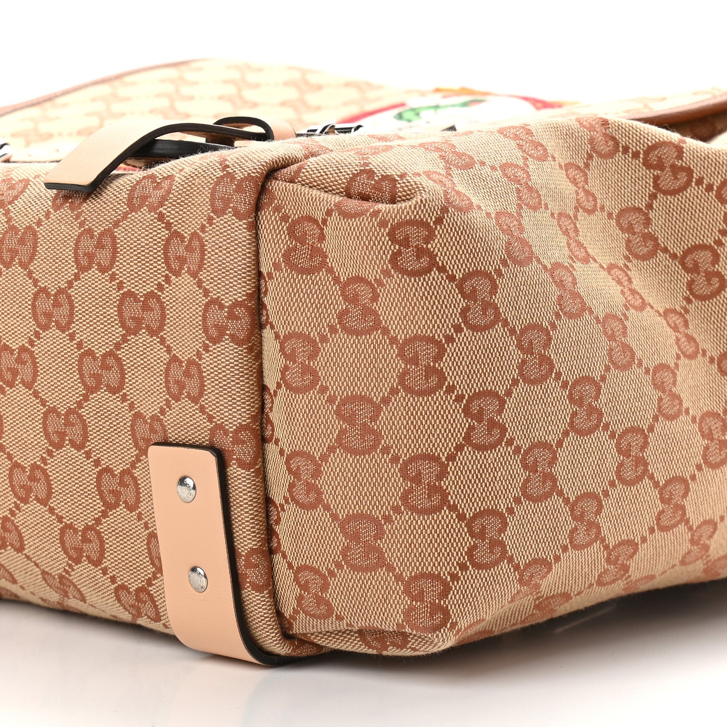 Monogram Childrens Sciroppo Patch Backpack Beige