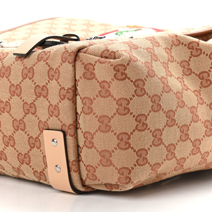 Gucci Monogram Childrens Sciroppo Patch Backpack Beige 9 of 9