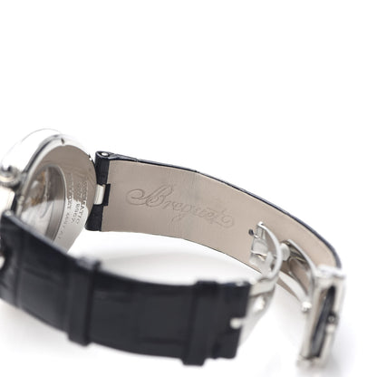 Breguet Stainless Steel Alligator Mother of Pearl 36mm Reine de Naples Automatic Watch 8967ST/58/986 7 of 9