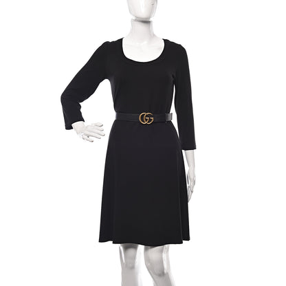 Gucci Calfskin Double G 30mm Belt 95 38 Black 2 of 7