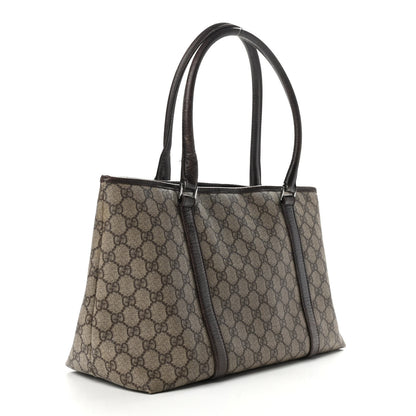 Gucci GG Plus Monogram Medium Joy Tote Dark Brown 3 of 16