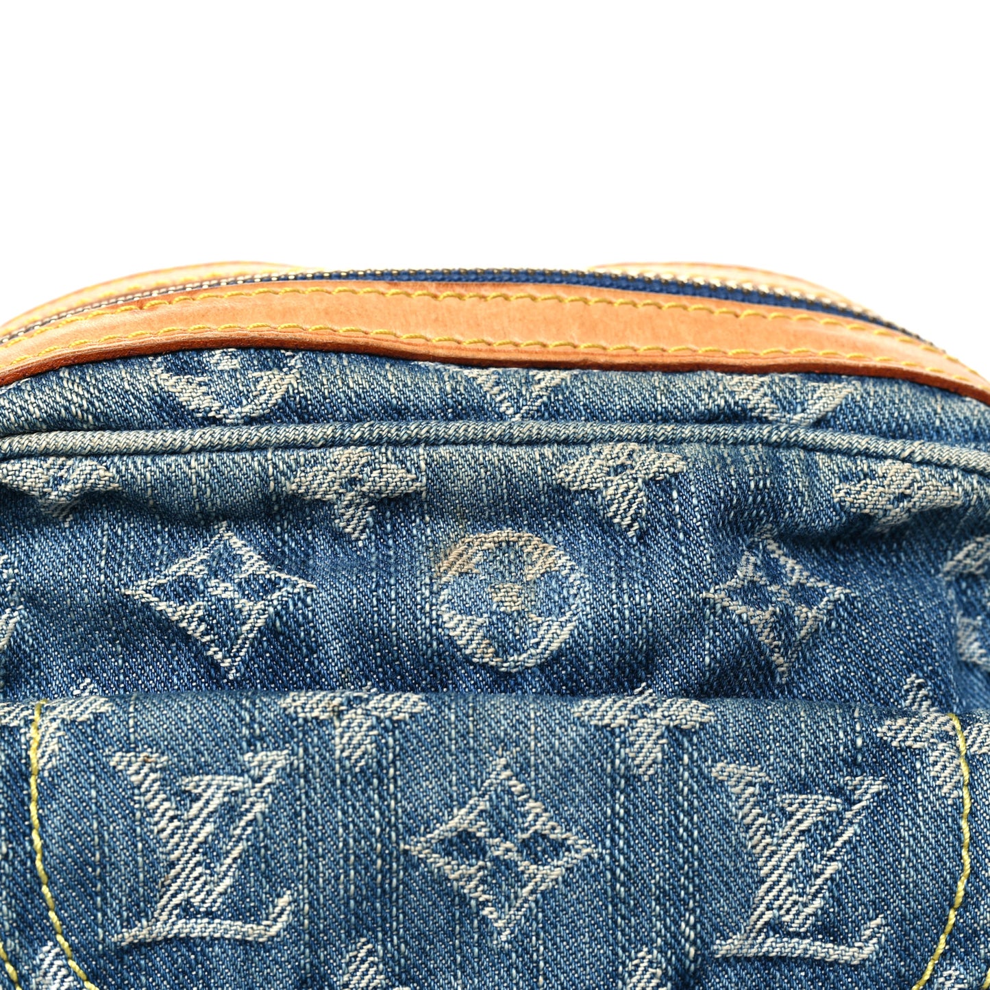 Denim Camera Bag Blue