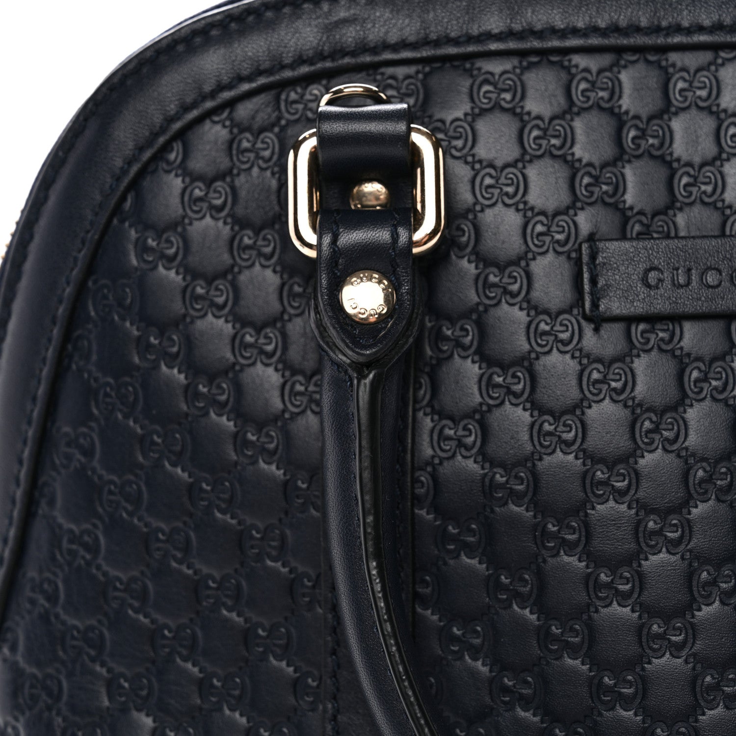 Gucci Soft Microguccissima Mini Dome Bag Blue 12 of 13
