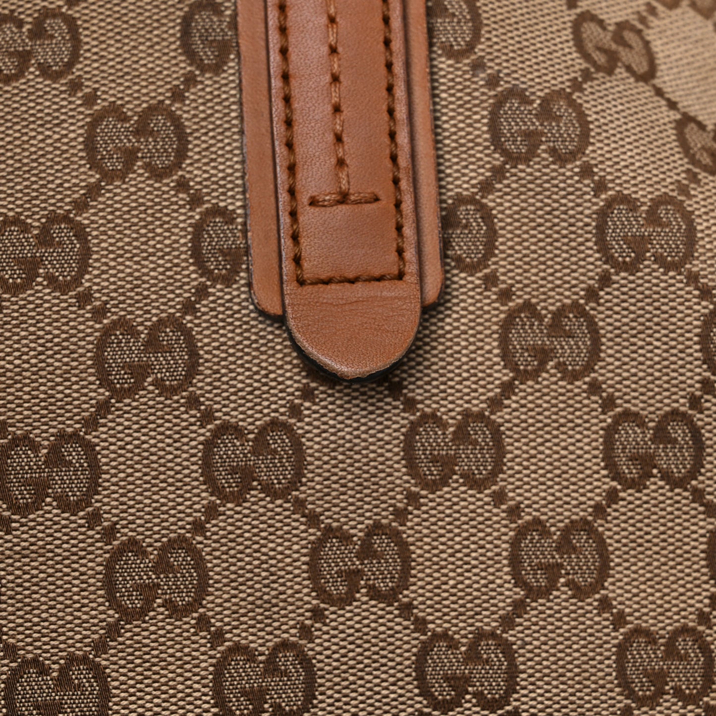 Monogram Large Original Tote Tan