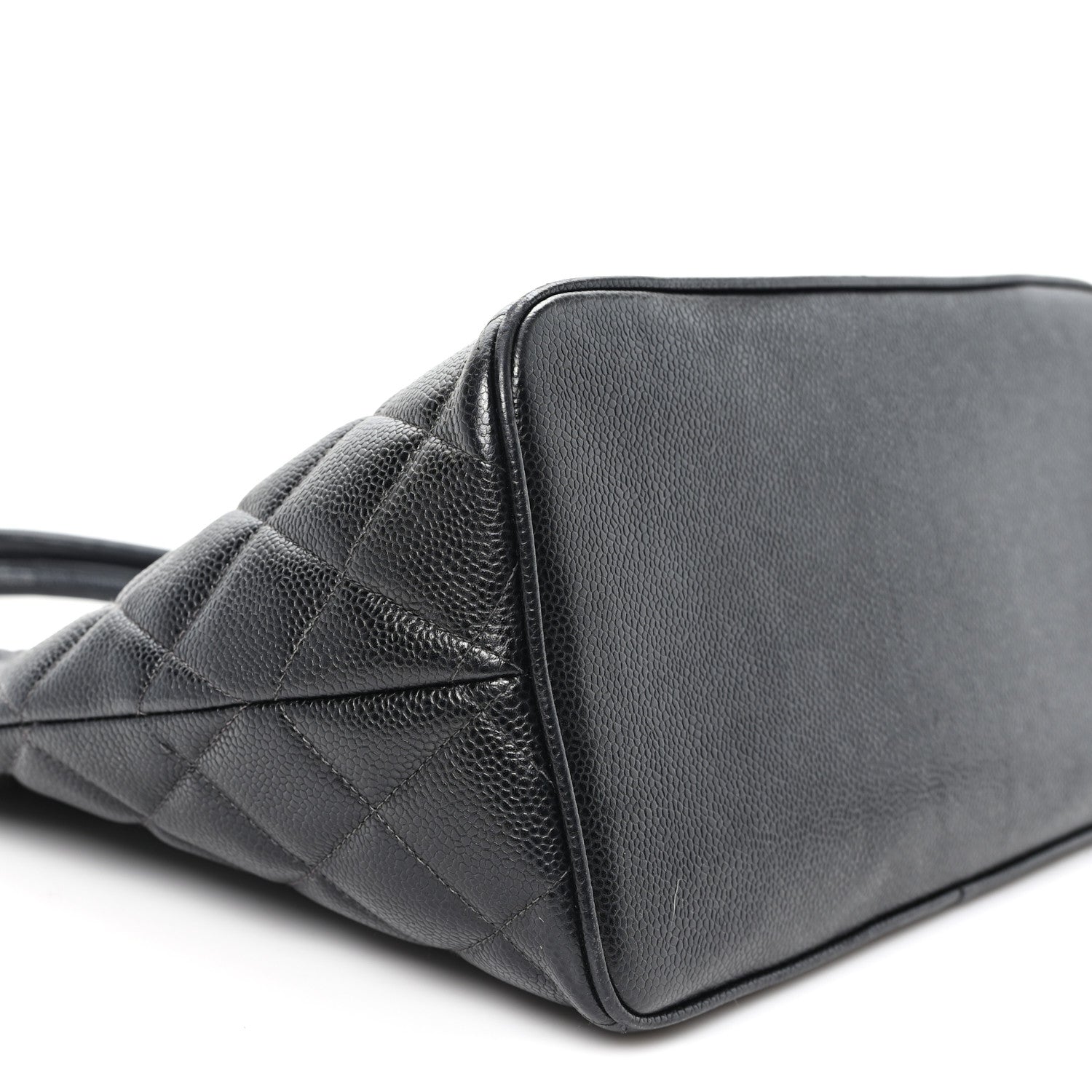 Chanel Caviar Quilted Medallion Tote Black 9 of 10