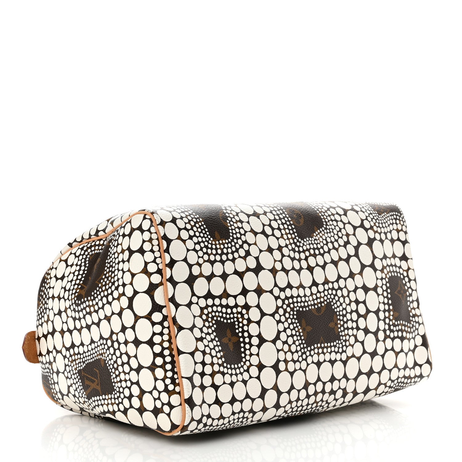 Louis Vuitton Monogram Kusama Town Speedy 30 White 4 of 12