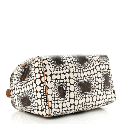 Louis Vuitton Monogram Kusama Town Speedy 30 White 4 of 12
