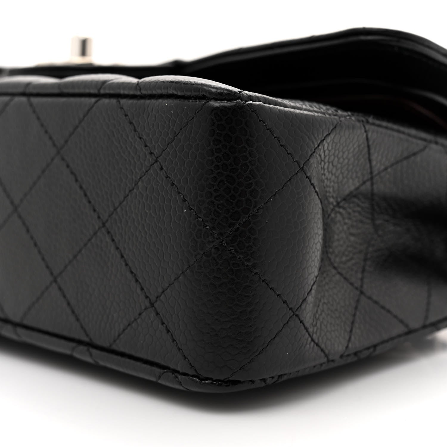 Chanel Caviar Quilted Small Double Flap Black 10 of 12