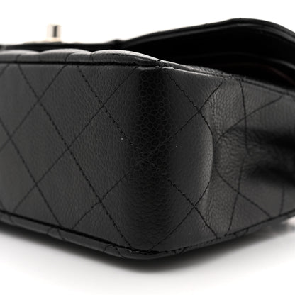 Chanel Caviar Quilted Small Double Flap Black 10 of 12