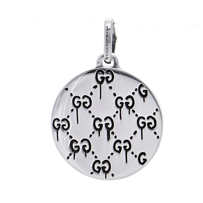 Gucci Sterling Silver Enamel GucciGhost UFO Egg Charm Pendant 3 of 6