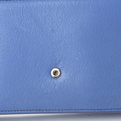 Givenchy Sugar Goatskin Pandora Chain Wallet Blue 13 of 20