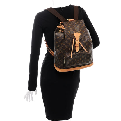 Louis Vuitton Monogram Montsouris GM Backpack 2 of 11