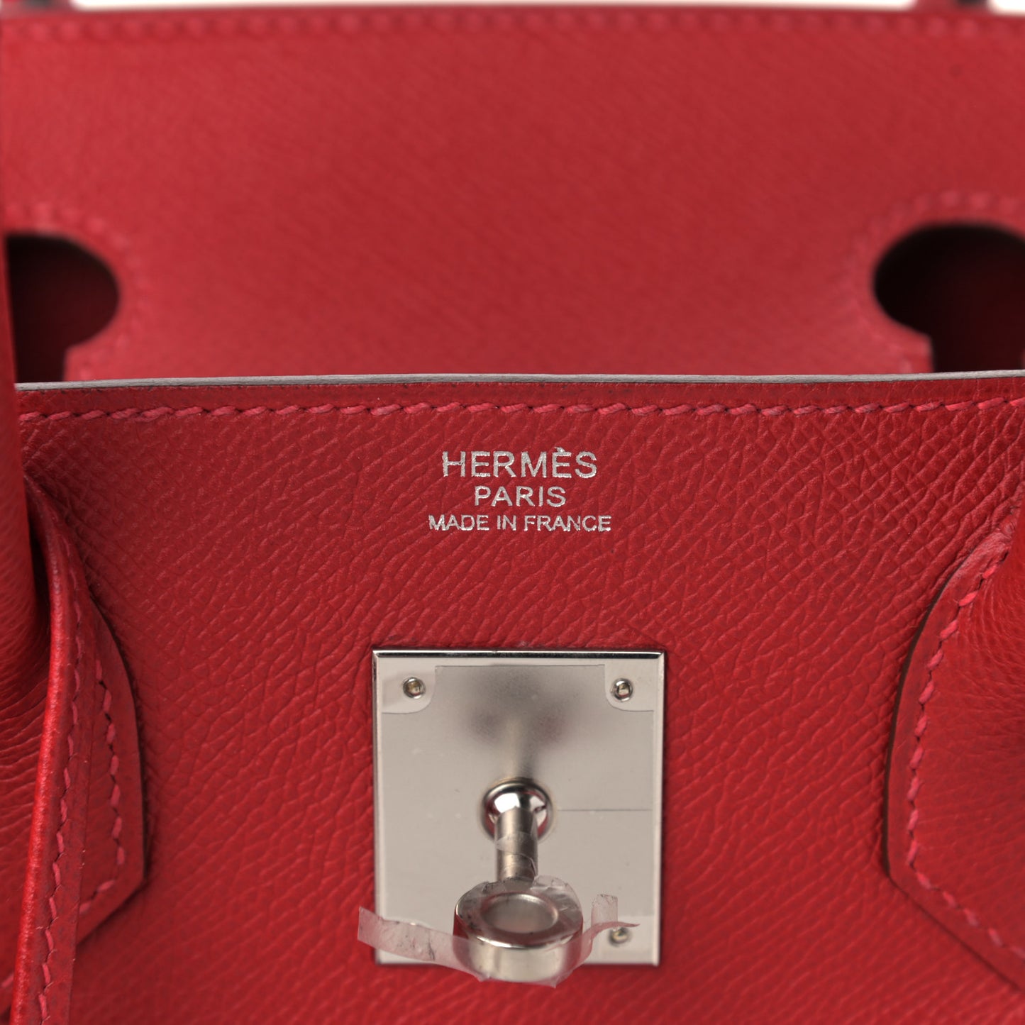 Epsom Birkin 30 Rouge Casaque