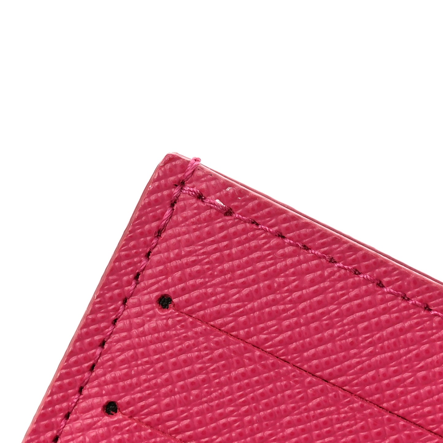 Calfskin Felicie Card Holder Insert Pink