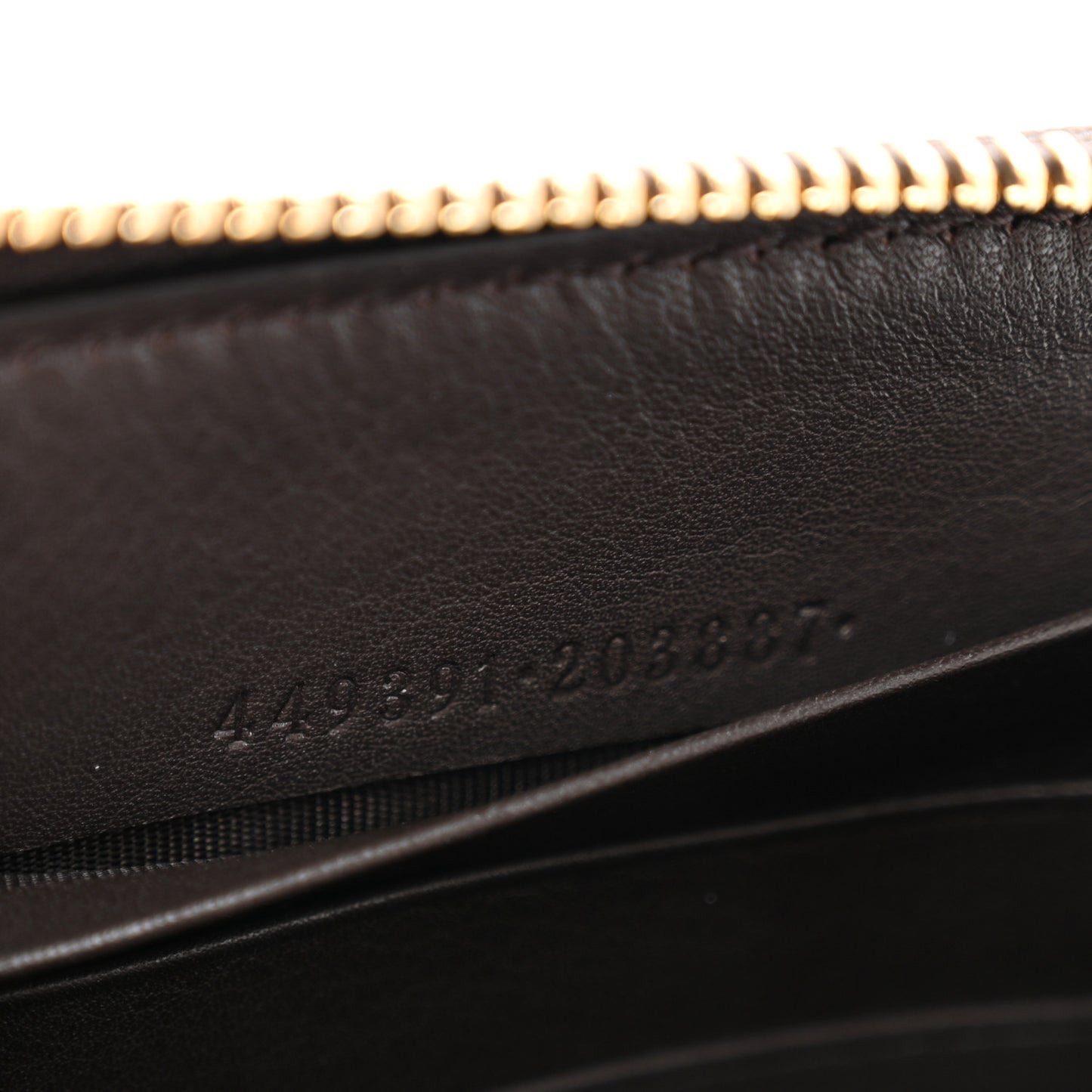 Microguccissima Zip Around Wallet Testa di Moro