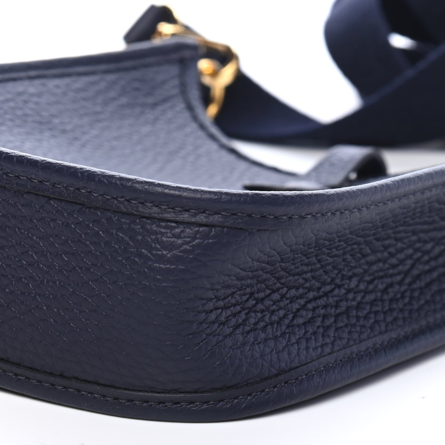 Hermes Taurillon Clemence Amazone Evelyne TPM Bleu Nuit Bleu Indigo 9 of 9