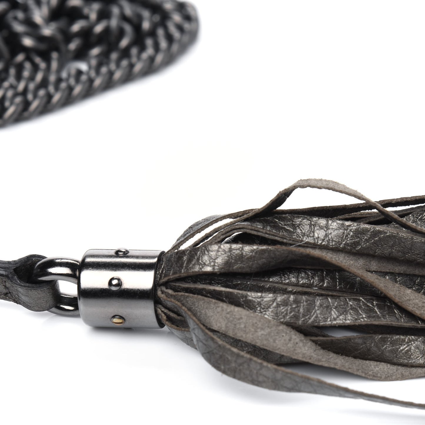 Metallic Pebbled Calfskin Small Soho Flap Crossbody Sasso