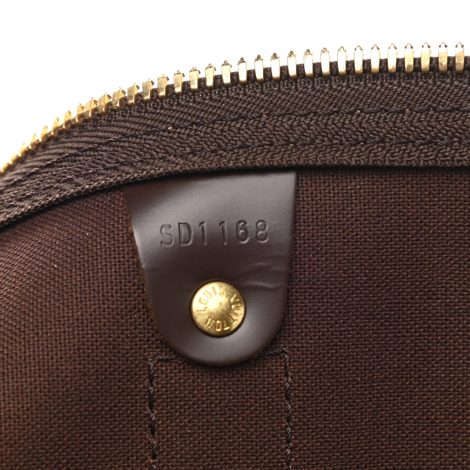 Louis Vuitton Damier Ebene Keepall Bandouliere 55 10 of 11
