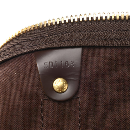 Louis Vuitton Damier Ebene Keepall Bandouliere 55 10 of 11