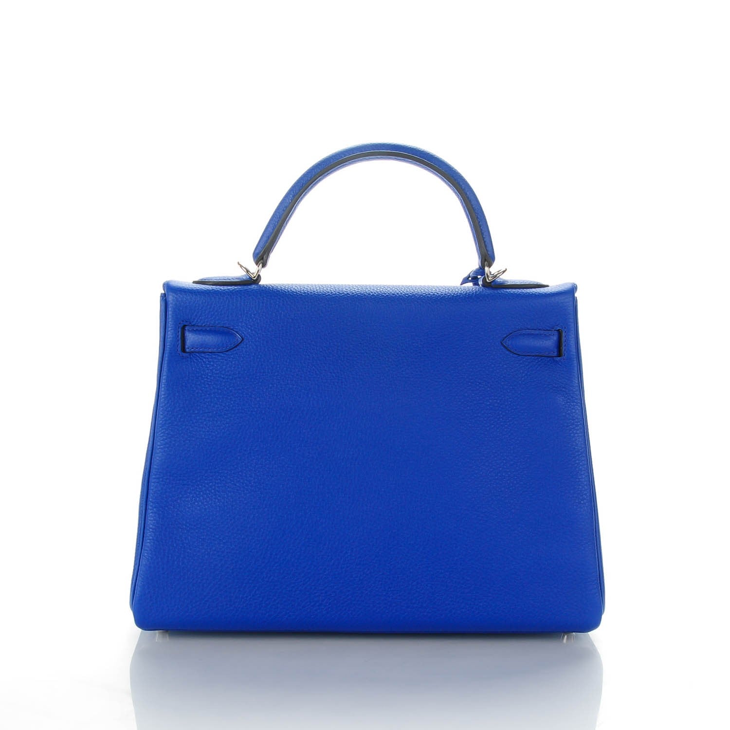 Hermes Togo Kelly Retourne 32 Bleu Electrique 6 of 25
