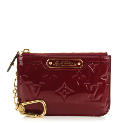 Louis Vuitton Vernis Key Pouch Griotte 1 of 6
