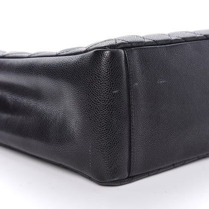 Chanel Caviar Quilted Grand Shopping Tote GST Black 8 of 10