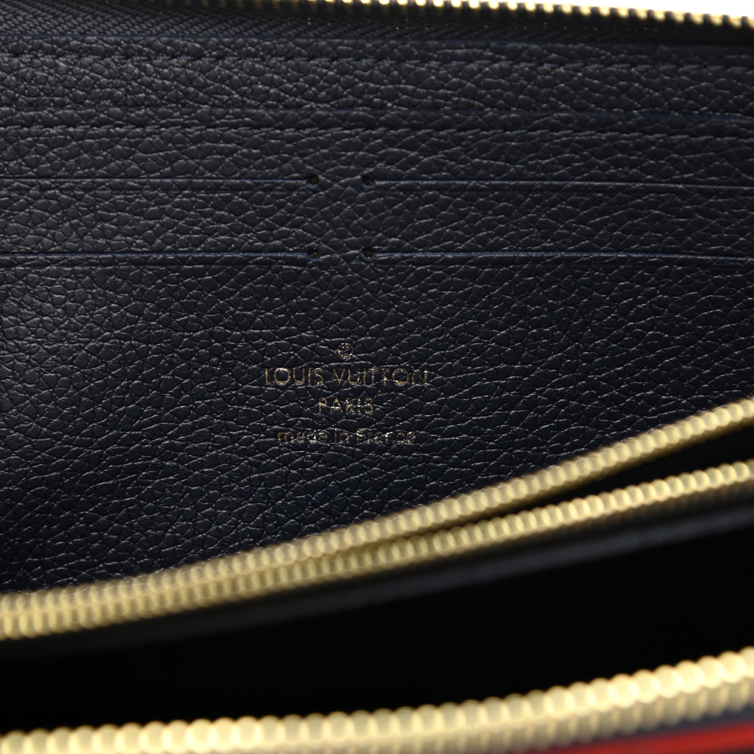 Louis Vuitton Empreinte Clemence Wallet Marine Rouge 6 of 7