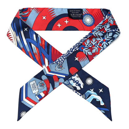 Hermes Silk La Source de Pegase Twilly 1 of 4