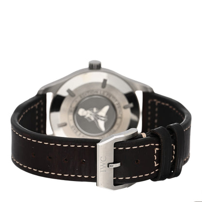 IWC Stainless Steel Calfskin 40mm Pilot Mark XVIII Edition Le Petit Prince Automatic Watch Blue IW327010 3 of 4