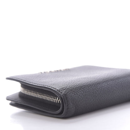 Givenchy Sugar Goatskin Compact Wallet Black 7 of 10