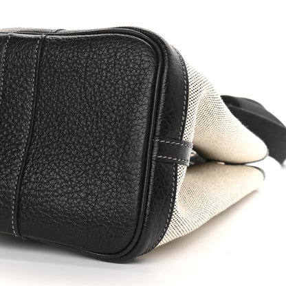 Hermes Twill D H Negonda Garden Party 30 TPM Ecru Black 9 of 9