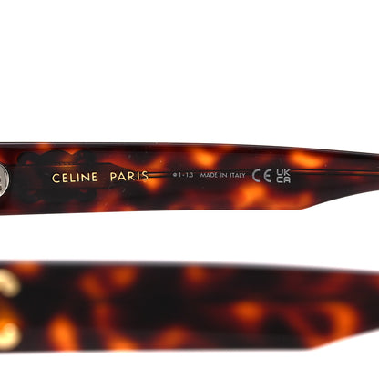 Celine Acetate Triomphe 01 Sunglasses CL 40238U Tortoise 7 of 9
