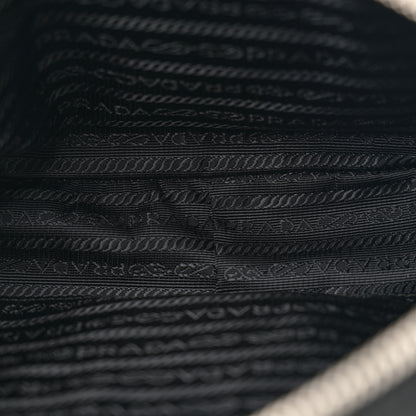 Prada Nylon Tessuto Impuntu Quilted Bandoliera Crossbody Bag Black 5 of 10