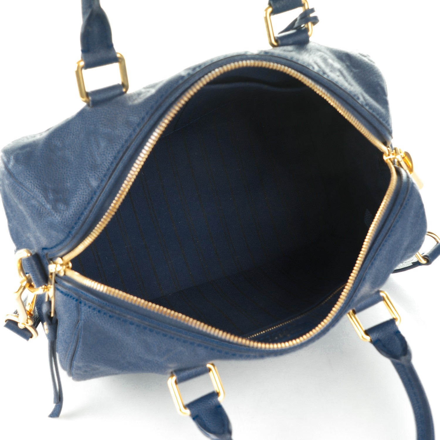 Louis Vuitton Empreinte Speedy Bandouliere 25 Celeste 5 of 9