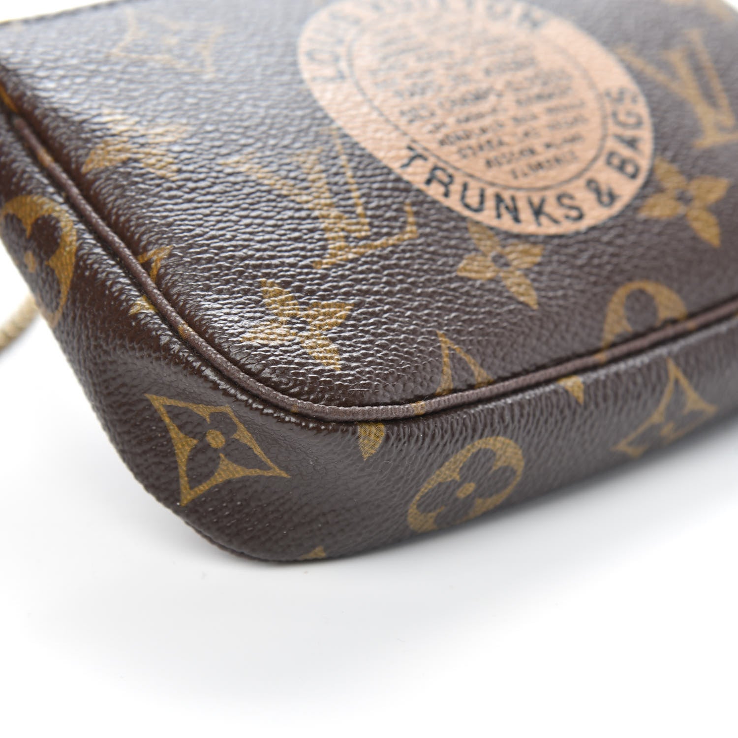 Louis Vuitton Monogram Complice Trunks and Bags Mini Pochette Accessories Beige 7 of 9