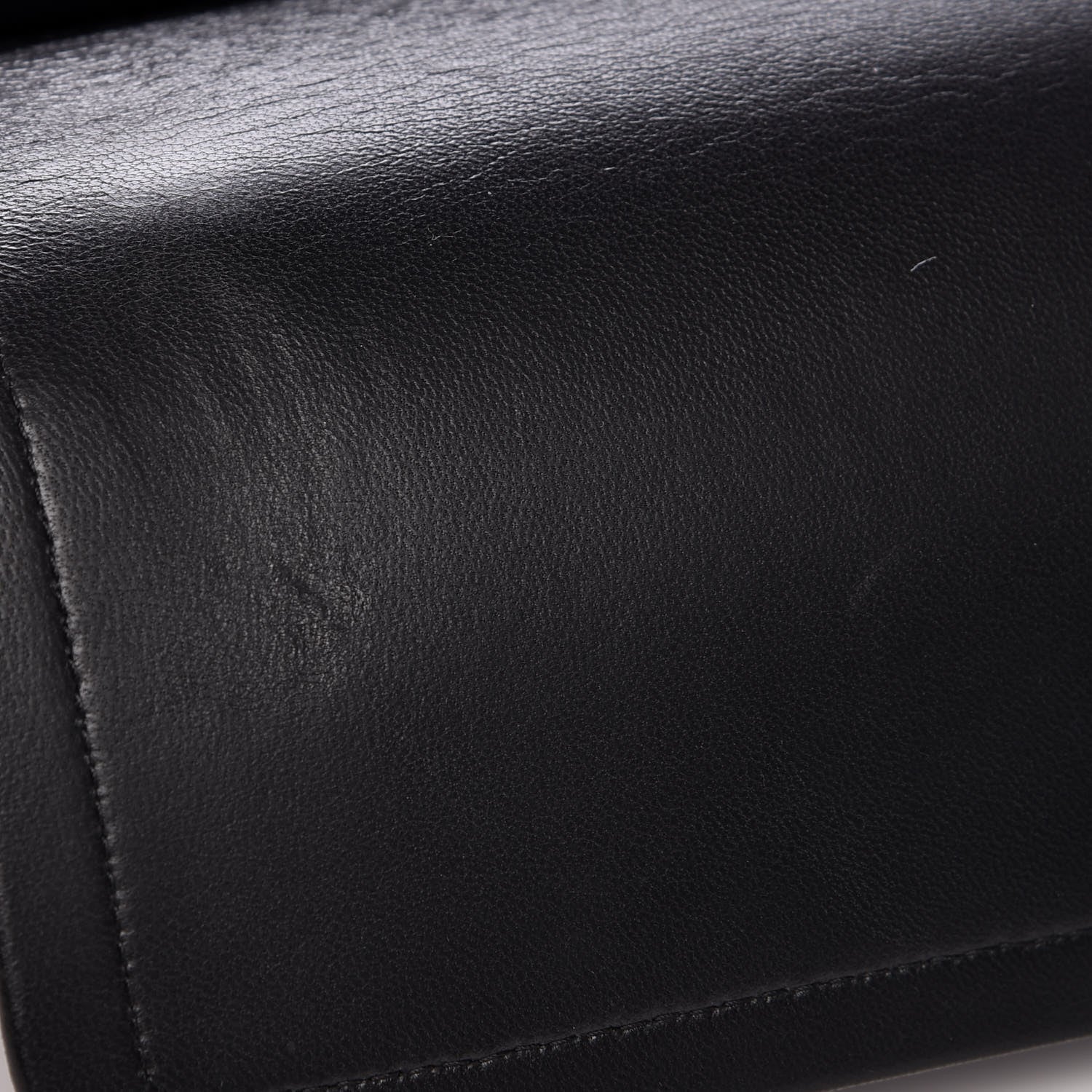 Chanel Lambskin Quilted Jumbo Double Flap Black 13 of 18