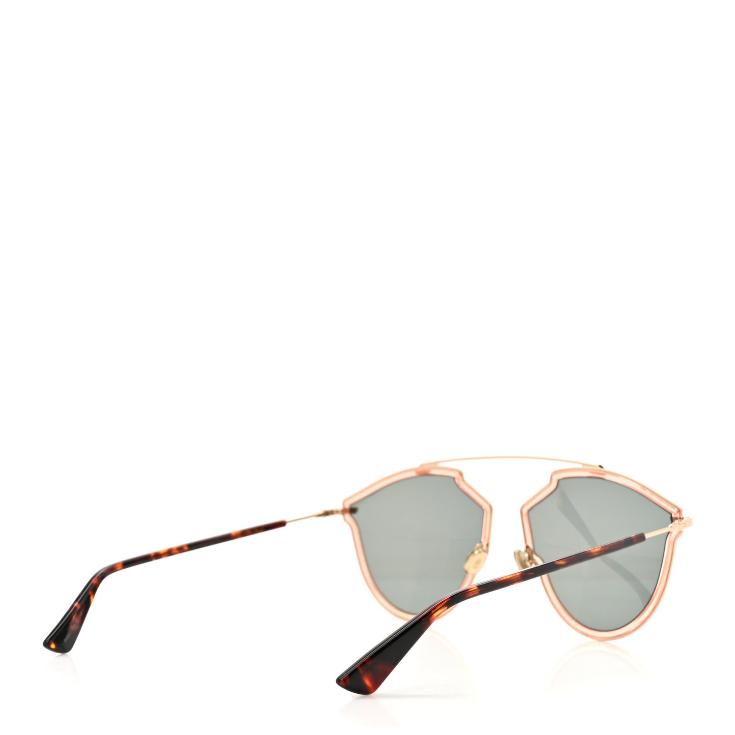 Mirrored So Real Rise Sunglasses Pink Gold