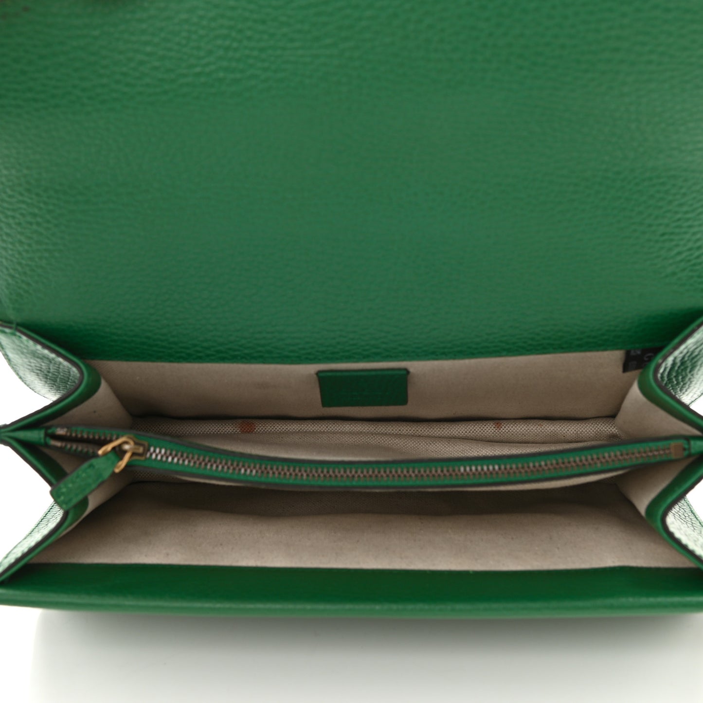 Pebbled Calfskin Small Dionysus Shoulder Bag Emerald